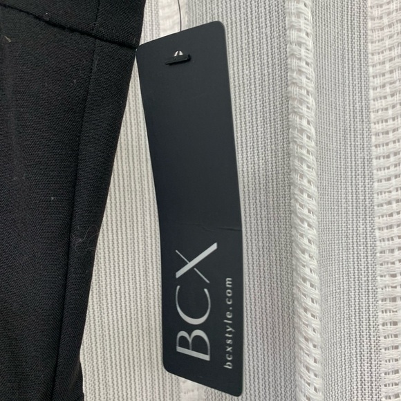 BCX‎ Dress NWT Black and Tan Color Block Sleeveless (No Belt) Size 9 - Picture 2 of 11